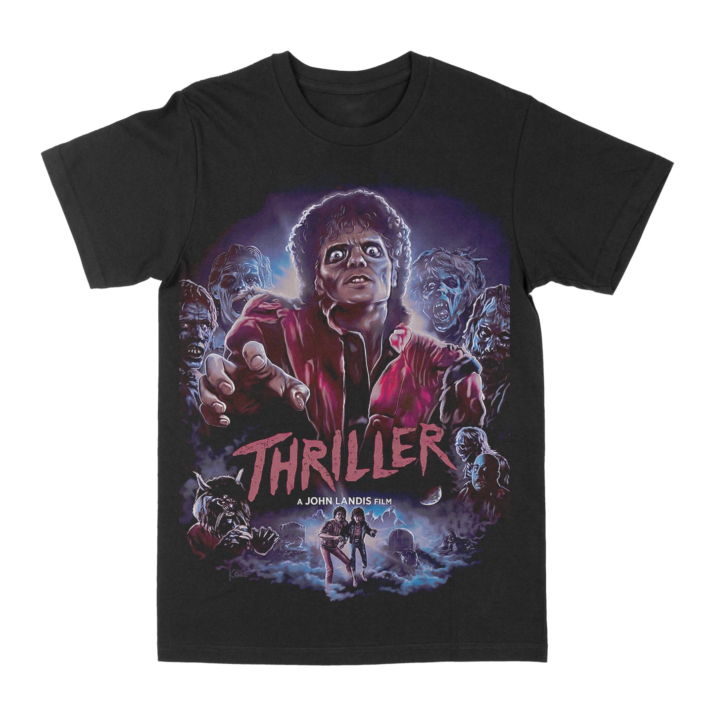 Thriller Graphic Tee Style001