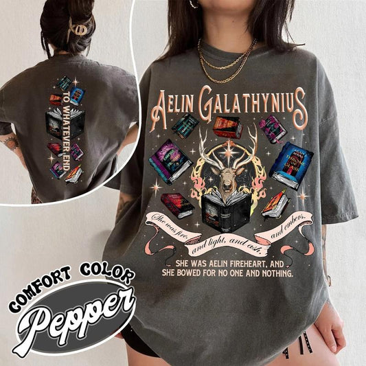 Throne of Glass Series Shirt, Aelin Galathynius Tshirt, Aelin Galathynius Shirt, the Thirteen Throne Shirt, Throne of Glass Merch Tee, TOG Shirt