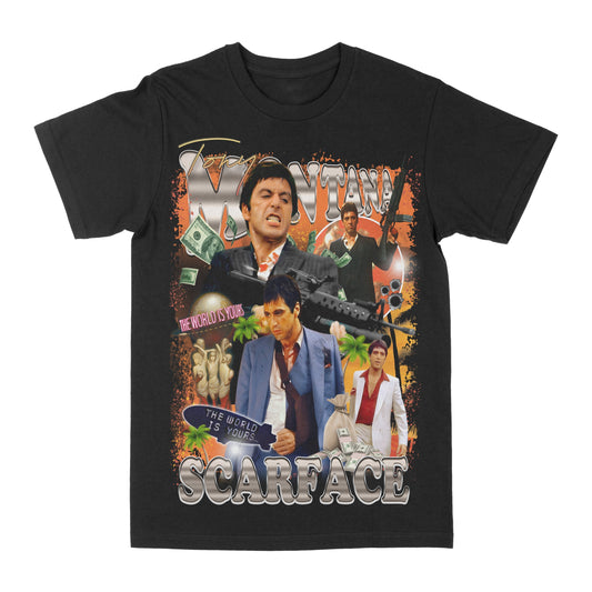 Tony Montana "The World Is  Yours" Graphic Tee Style001