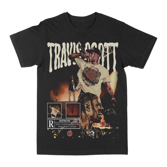 Travis Scott "Restricted" Graphic Tee Style001