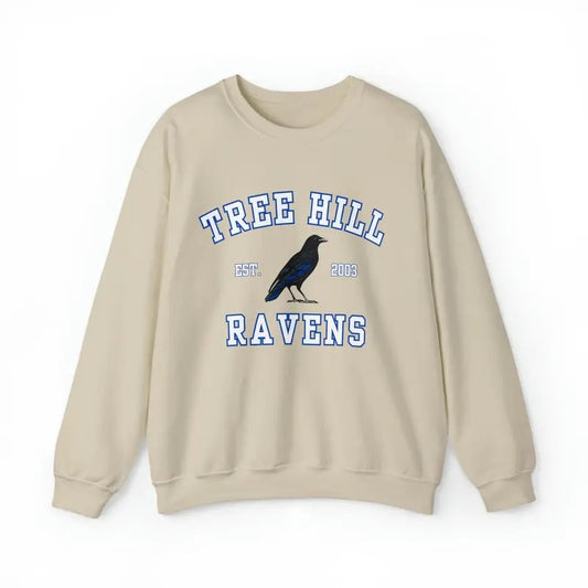 Tree Hill Ravens Graphic Sweatshirt, Tree Hill Sweatshirt, Tree Hill North Carolina Gifts