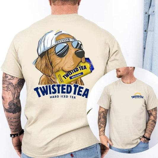 Twisted Tea Hunting Dog T-shirt Menswear Sweaters Tops Gifts For All