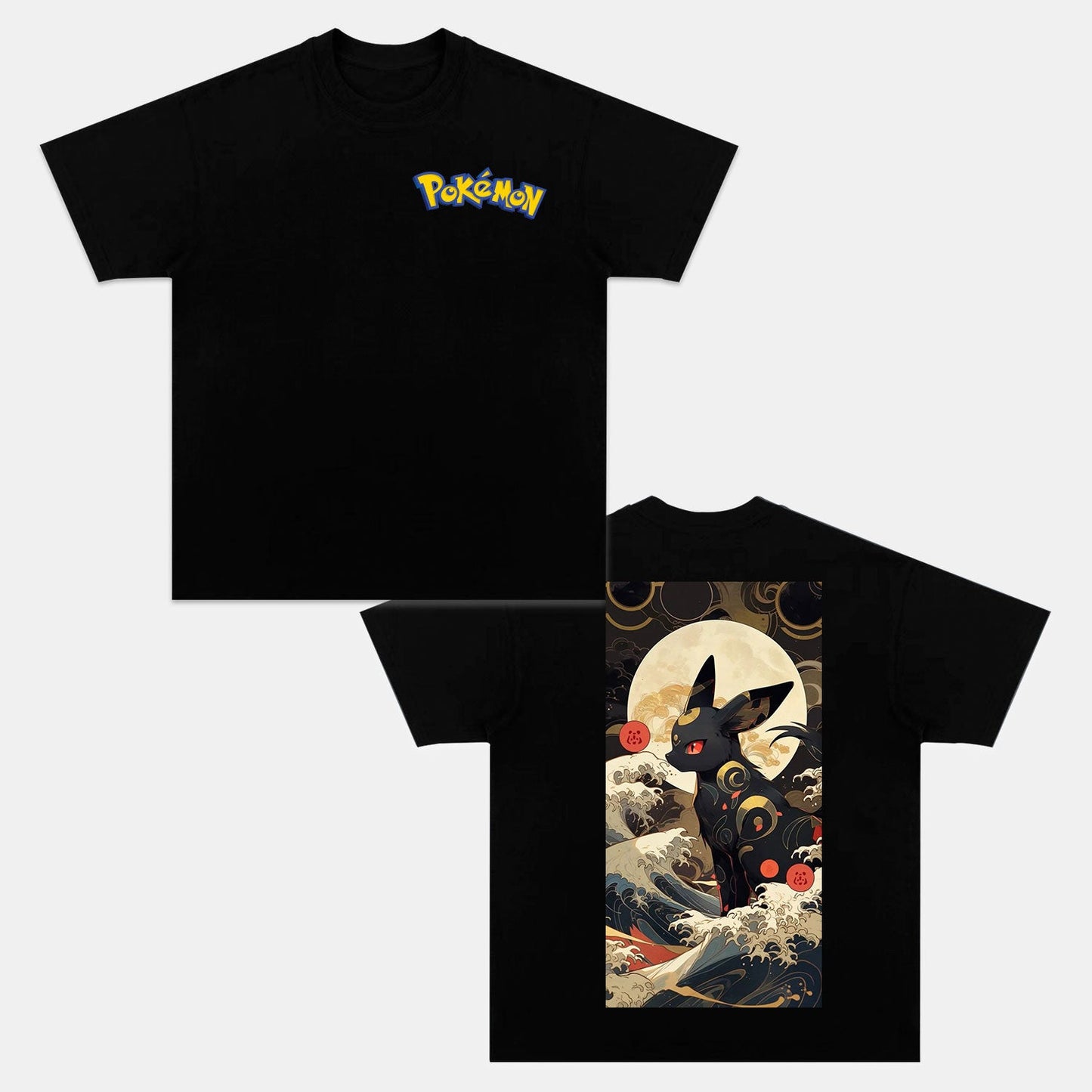 UMBREON UNISEX ANIME INSPIRED VINTAGE T-SHIRTä¸¨POKÃ‰MON-[DS]