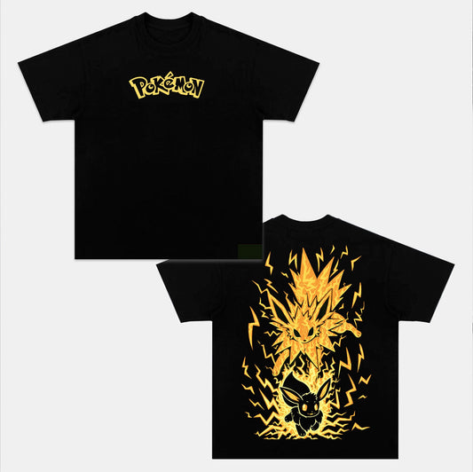 UNISEX ANIME INSPIRED VINTAGE OVERSIZED TEEä¸¨POKEÌMON-[DS] Style002