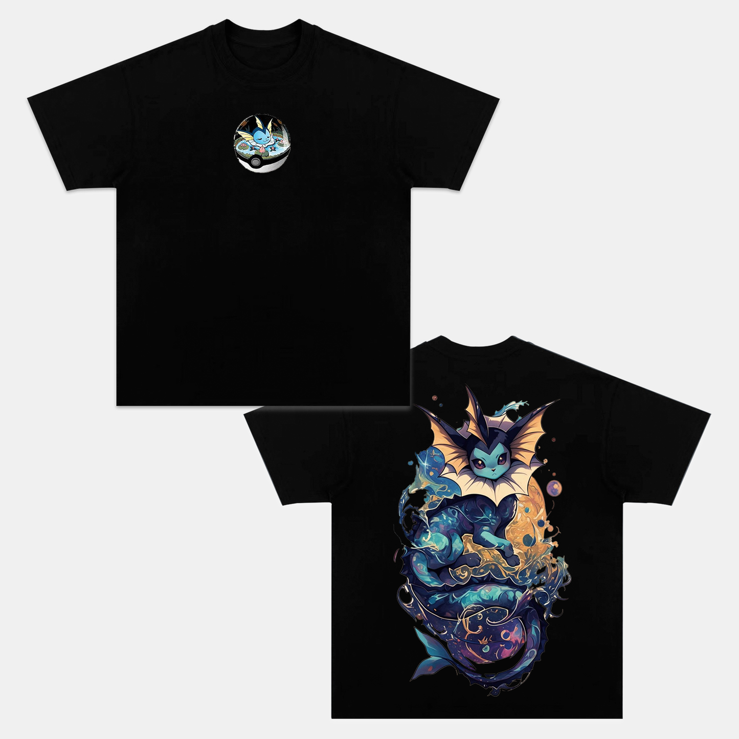 UNISEX POKÃ‰MON ANIME INSPIRED VINTAGE T-SHIRT 7.8-[DS]