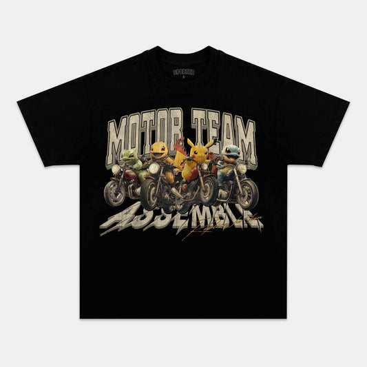 UNISEX POKÃ‰MON ANIME INSPIRED VINTAGE T-SHIRT 7.8-[FRONT]