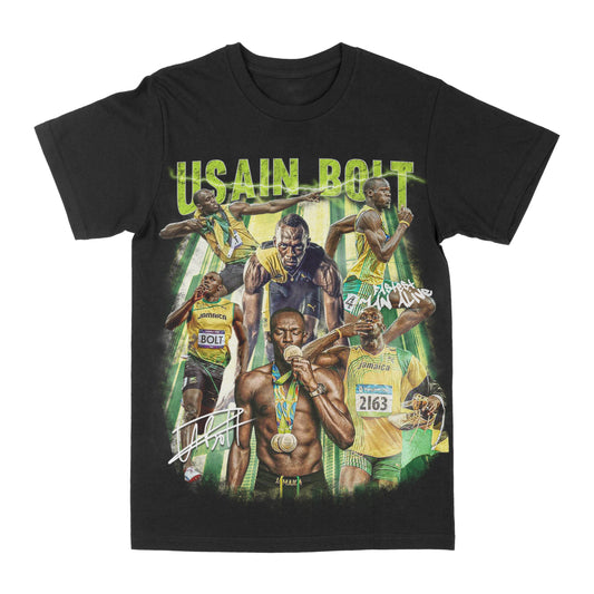 Usain Bolt Graphic Tee Style001