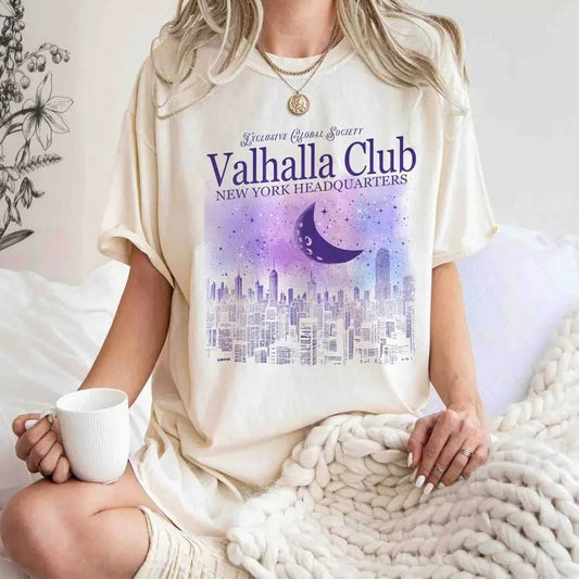 Valhalla club Comfort Colors shirt, Kings of Sin series by Ana Huang merch, Twisted series shirt, Romance Book Merch, Bookish Shirt.