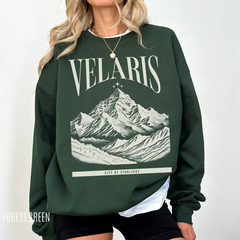 Velaris Sweatshirt, ACOTAR Sweatshirt, ACOTAR merch, bookish merch