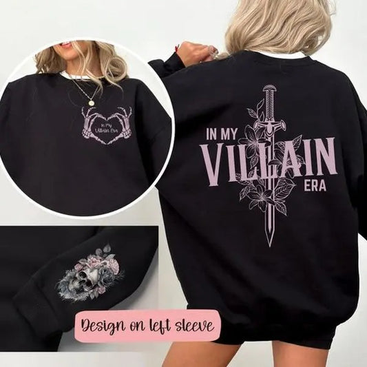 Villain Era Sweatshirt, Villain Era Crewneck, Villain Era Hoodie, Dark Romance Sweatshirt, Morally Grey Sweatshirt, Bookish Sweatshirt