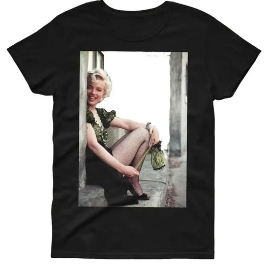 Vintage 90's Marilyn Monroe Streetwear Cotton T-Shirt Unisex