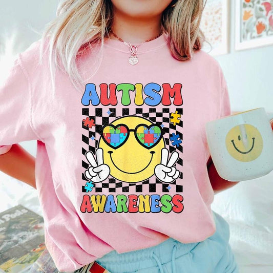 Vintage Autism Tee, Celebrating Diversity And Understanding, Mom Surprise Gift, Mother's Day Outfit