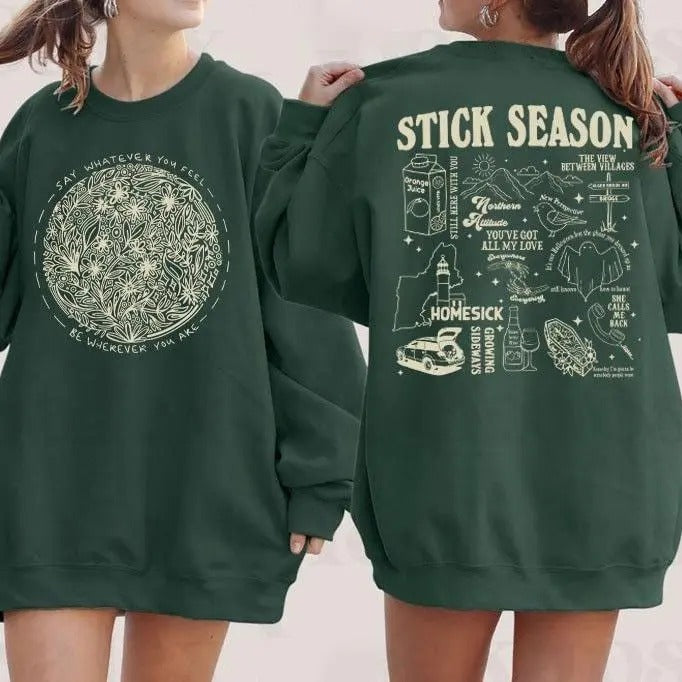 Vintage Stick Season 2023 Sweatshirt, 2 SIDES Noah Sweatshirt