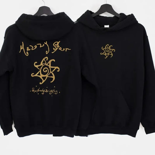 Vintage Style Mmazzy Sttar 2 Sides Shirt, Rock Music Hoodie, Rock Concert Outfit, Unisex Sweater Pullover Tee