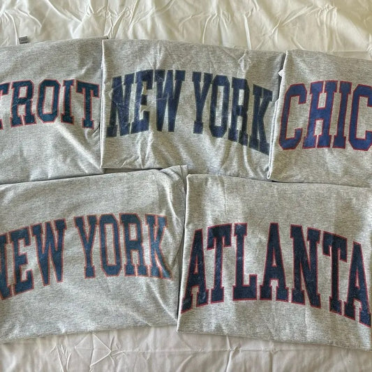 Vintage Varsity Baseball T Shirt