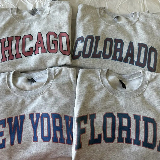 Vintage Varsity Hockey Sweatshirt Sweater