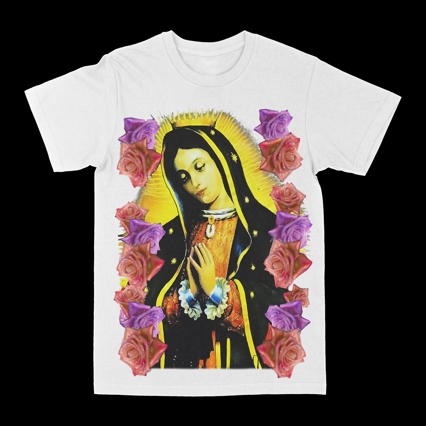 Virgin Mary Graphic Tee Style001
