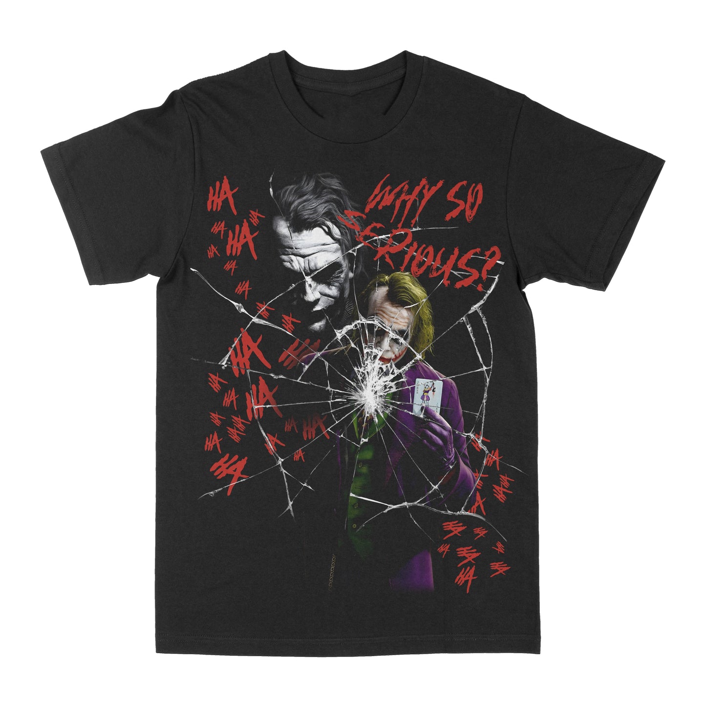 Joker "Why So Serious" Graphic Tee Style001