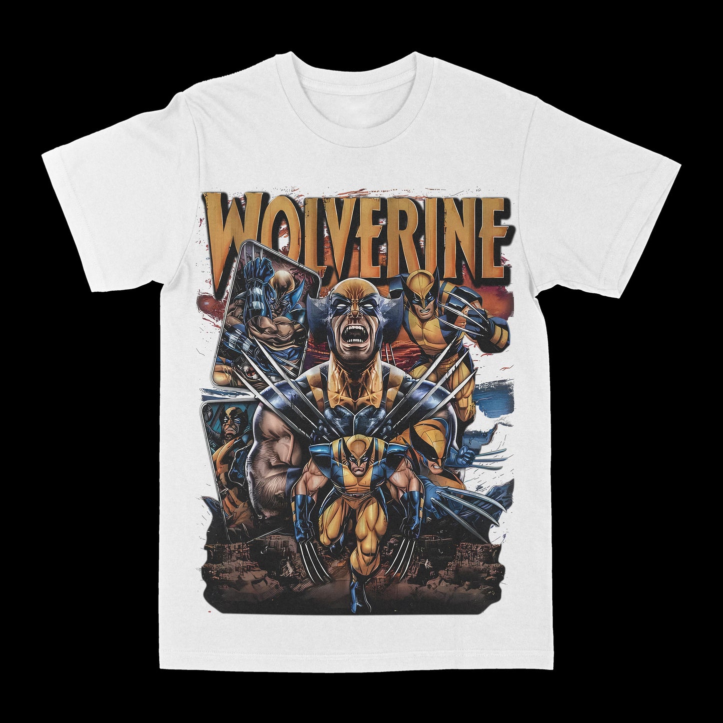 Wolverine "Claws Out" Graphic Tee Style001