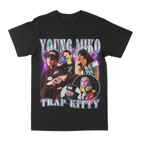 Young Miko "Trap Kitty" Graphic Tee Style001