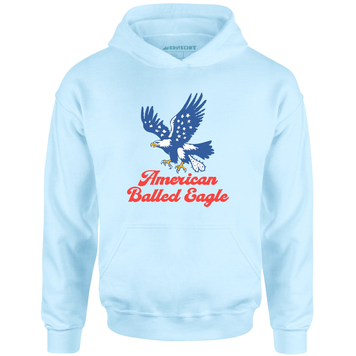 American Balled Eagle - Unisex Hoodie