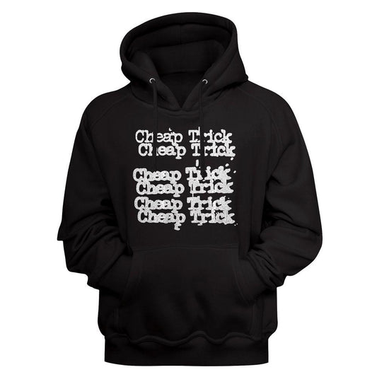 Cheap Trick Repeat Logo Black Pullover Hoodie