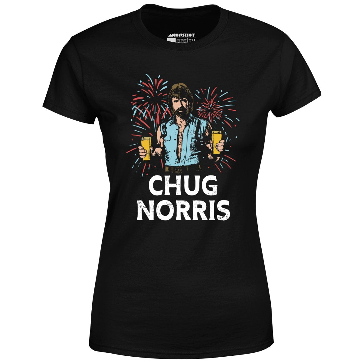Chug Norris 4th of July - Women's T-Shirt