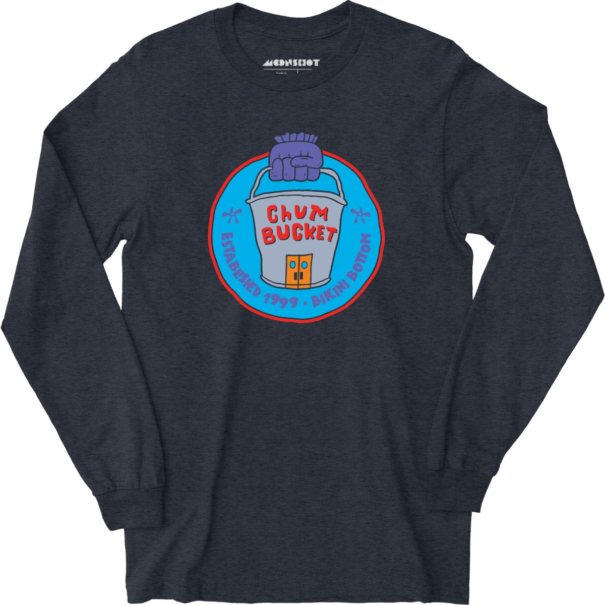Chum Bucket - Bikini Bottom - Long Sleeve T-Shirt