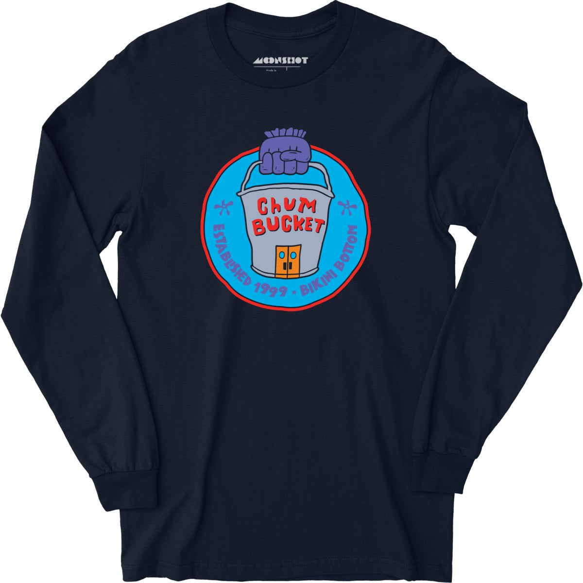 Chum Bucket - Bikini Bottom - Long Sleeve T-Shirt