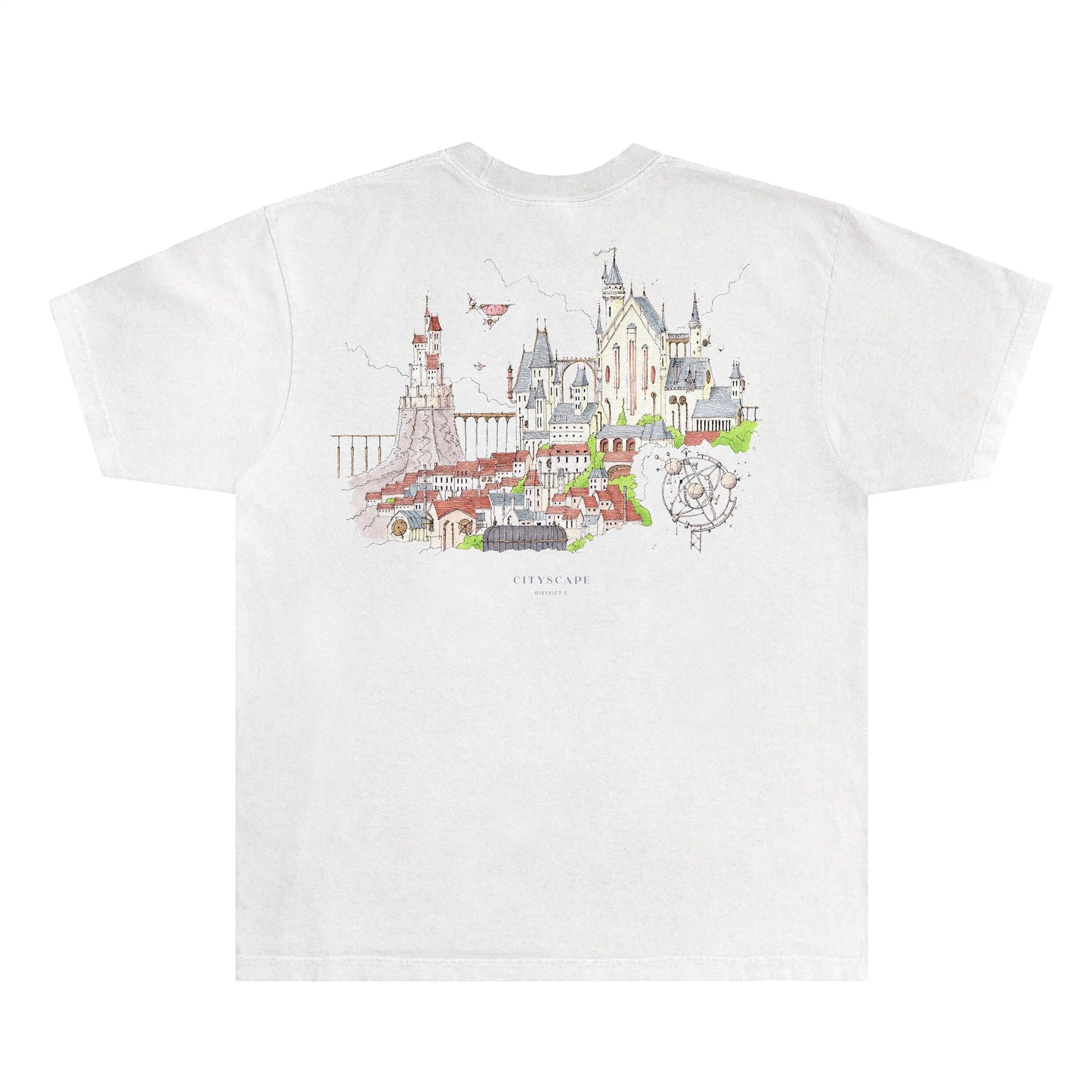 Cityscape Tee - White