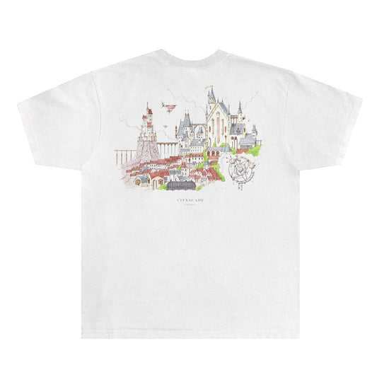 Cityscape Tee - White