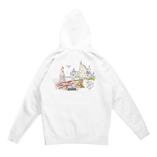 Cityscape Hoodie - White