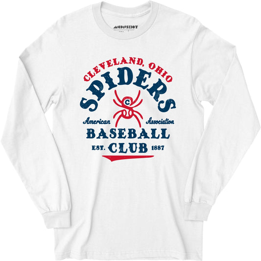 Cleveland Spiders - Ohio - Vintage Defunct Baseball Teams - Long Sleeve T-Shirt