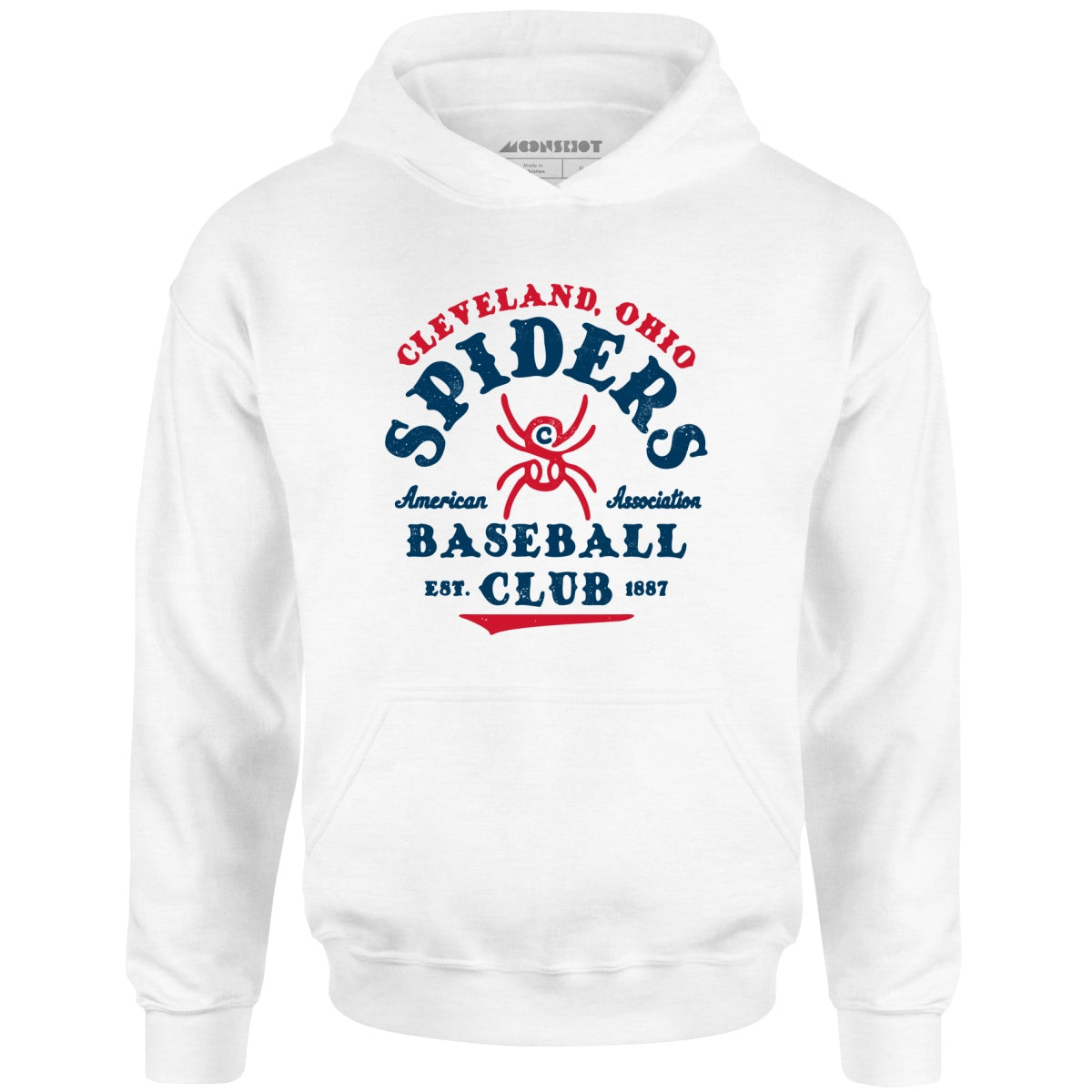 Cleveland Spiders - Ohio - Vintage Defunct Baseball Teams - Unisex Hoodie