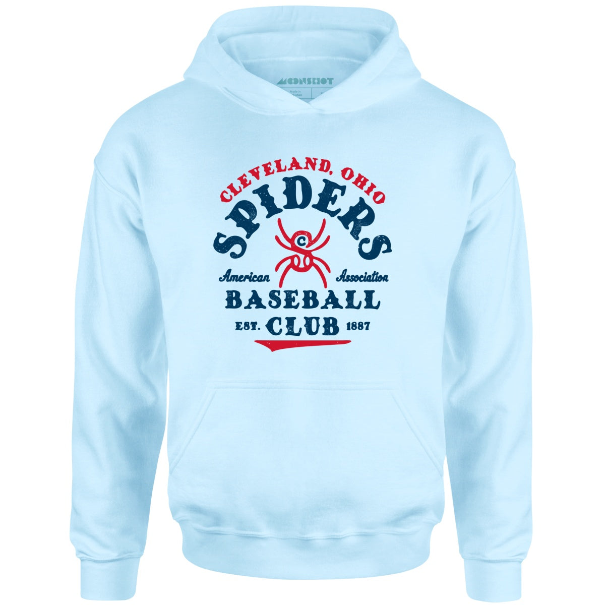 Cleveland Spiders - Ohio - Vintage Defunct Baseball Teams - Unisex Hoodie