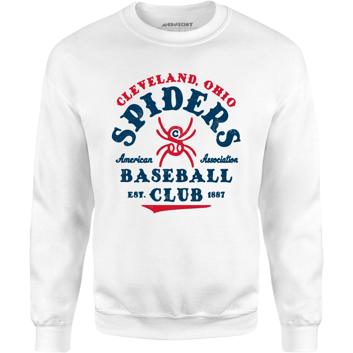 Cleveland Spiders - Ohio - Vintage Defunct Baseball Teams - Unisex Sweatshirt