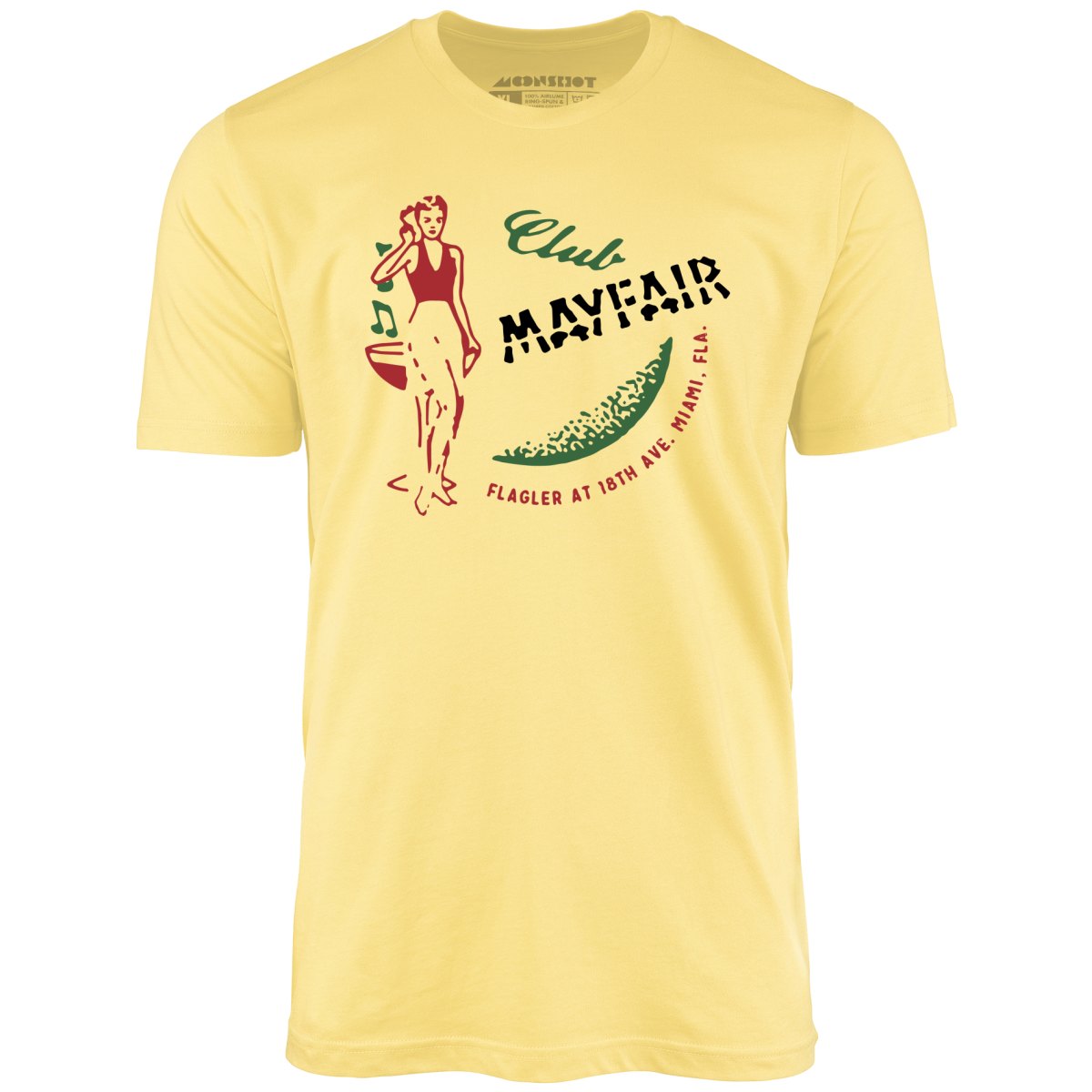 Club Mayfair - Miami, FL - Vintage Restaurant - Unisex T-Shirt