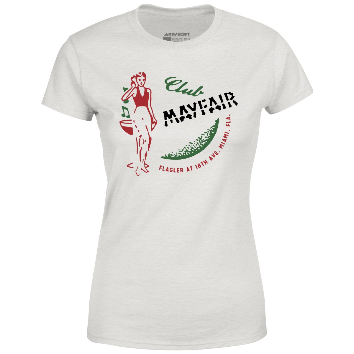 Club Mayfair - Miami, FL - Vintage Restaurant - Women's T-Shirt