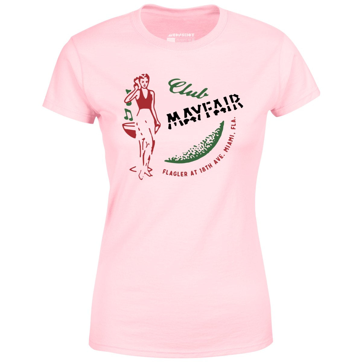 Club Mayfair - Miami, FL - Vintage Restaurant - Women's T-Shirt