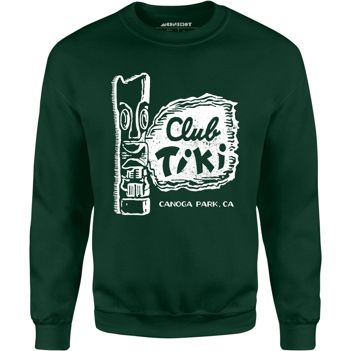 Club Tiki - Canoga Park, CA - Vintage Tiki Bar - Unisex Sweatshirt