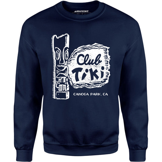 Club Tiki - Canoga Park, CA - Vintage Tiki Bar - Unisex Sweatshirt