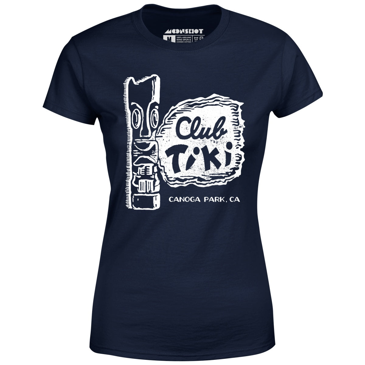Club Tiki - Canoga Park, CA - Vintage Tiki Bar - Women's T-Shirt