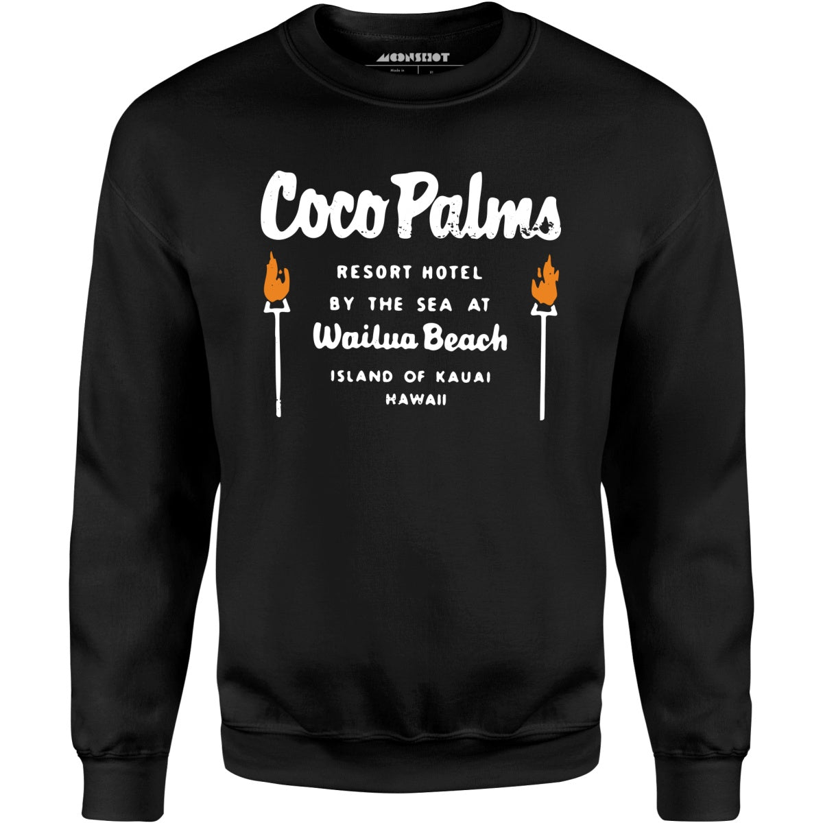 Coco Palms - Hawaii - Vintage Tiki Bar - Unisex Sweatshirt