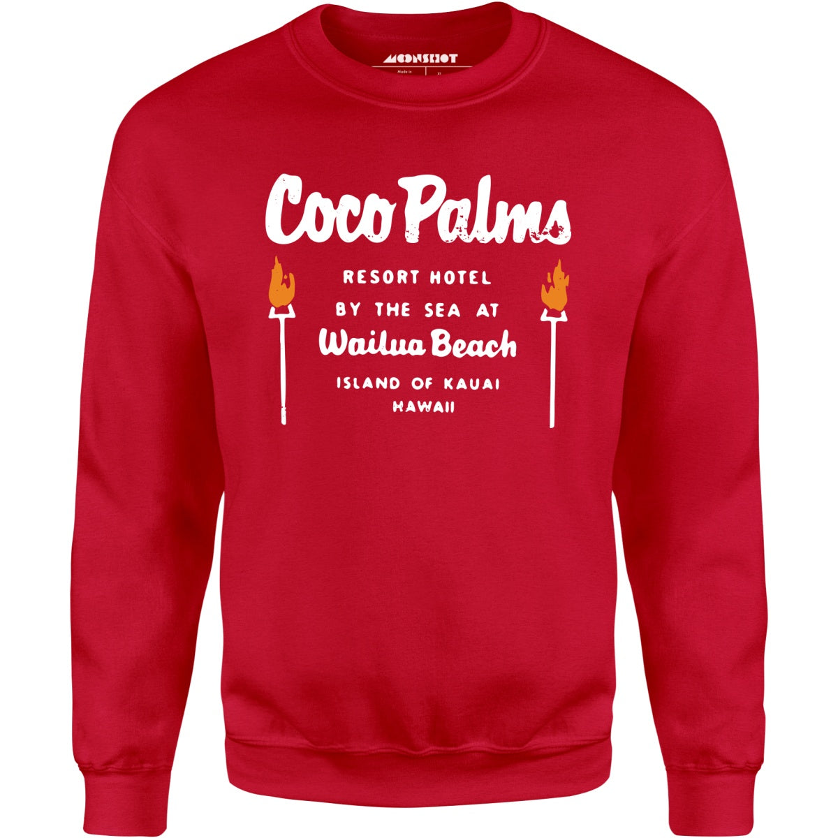 Coco Palms - Hawaii - Vintage Tiki Bar - Unisex Sweatshirt