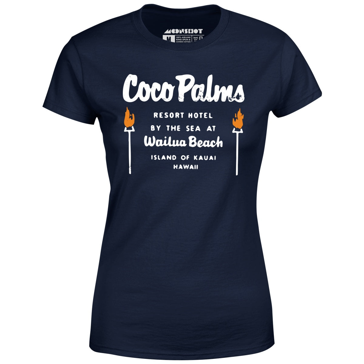 Coco Palms - Hawaii - Vintage Tiki Bar - Women's T-Shirt