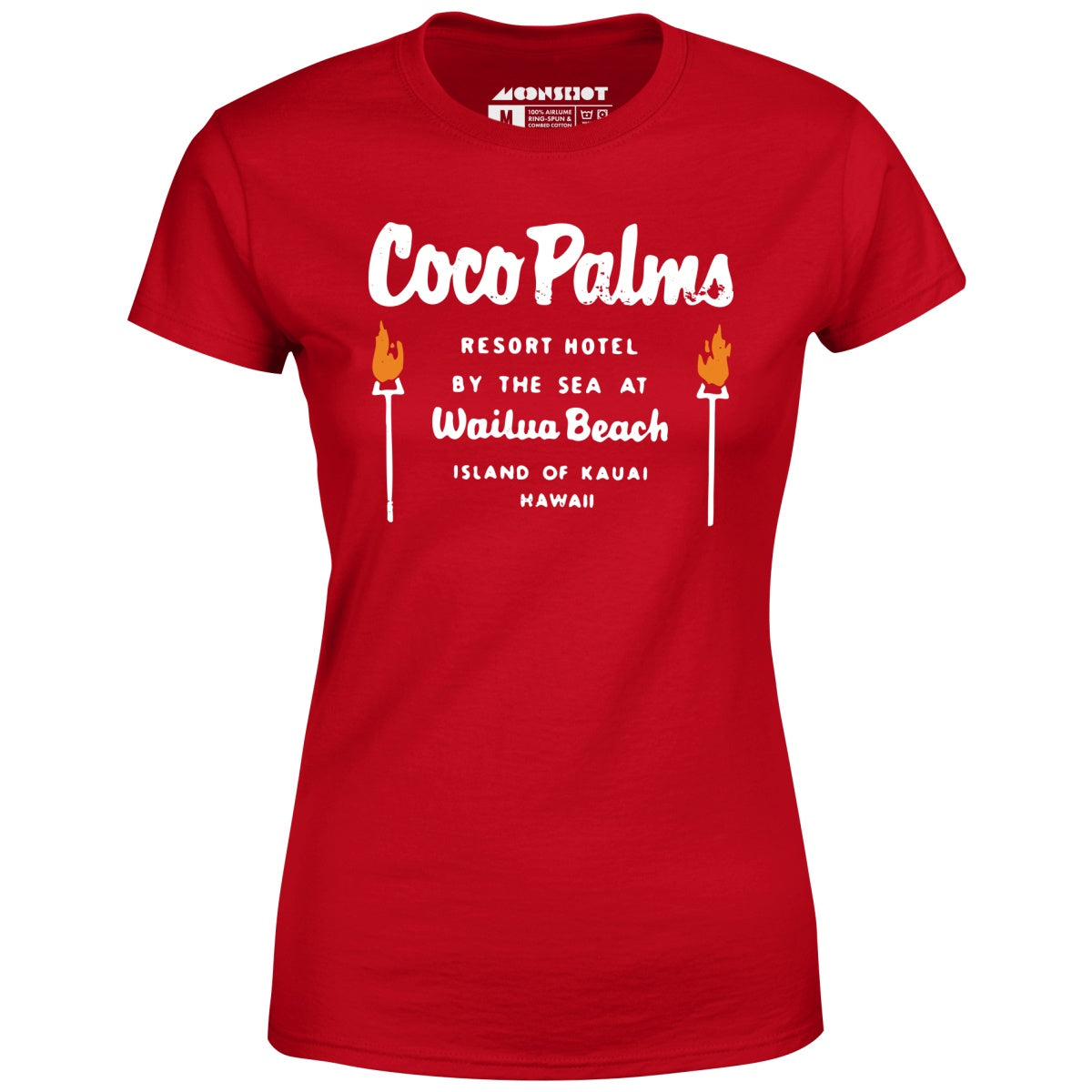 Coco Palms - Hawaii - Vintage Tiki Bar - Women's T-Shirt