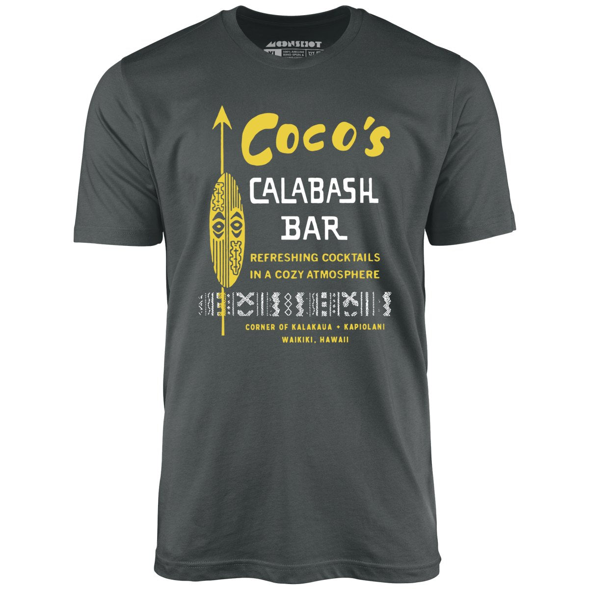 Coco's Calabash Bar - Waikiki, HI - Vintage Tiki Bar - Unisex T-Shirt