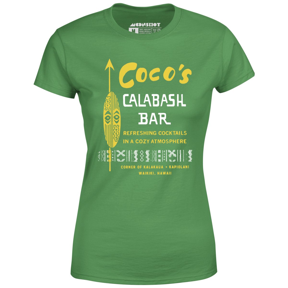 Coco's Calabash Bar - Waikiki, HI - Vintage Tiki Bar - Women's T-Shirt
