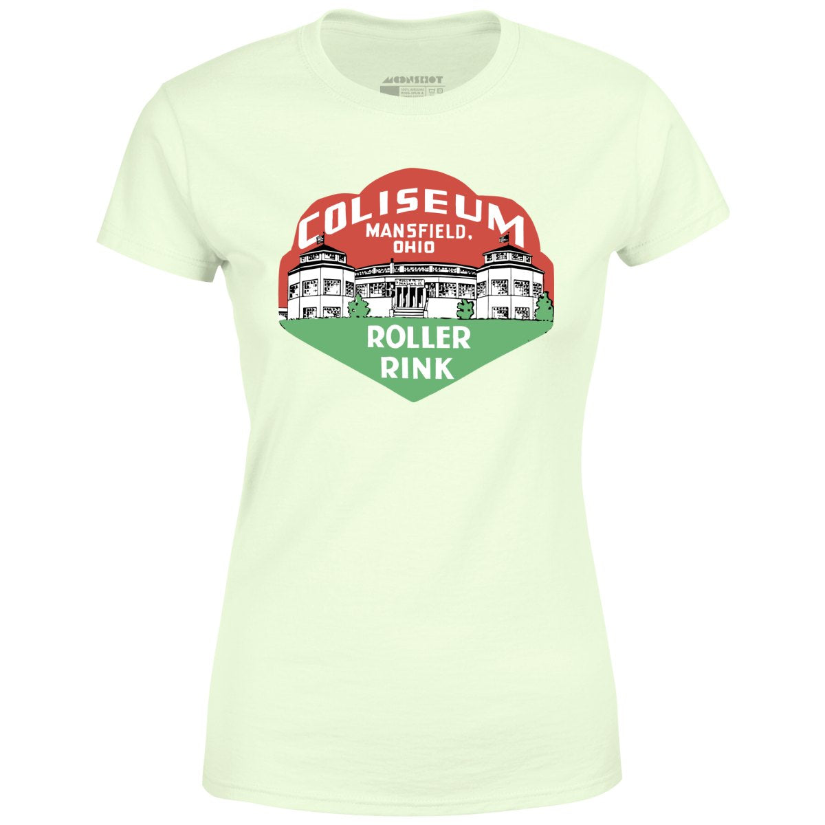 Coliseum - Mansfield, OH - Vintage Roller Rink - Women's T-Shirt