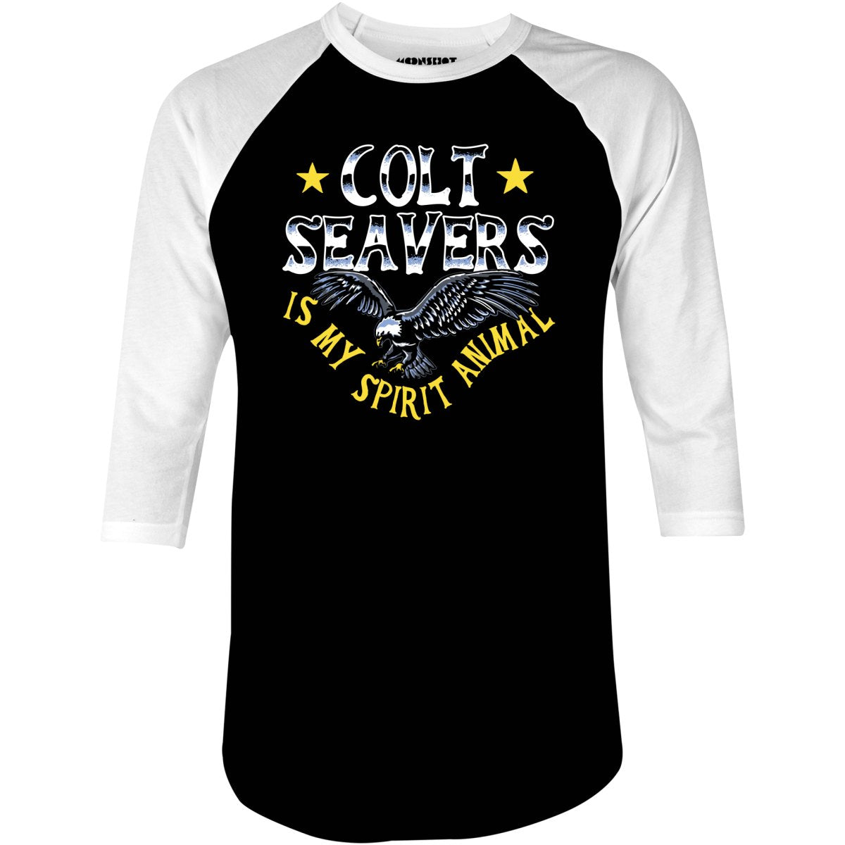 Colt Seavers is My Spirit Animal - 3/4 Sleeve Raglan T-Shirt